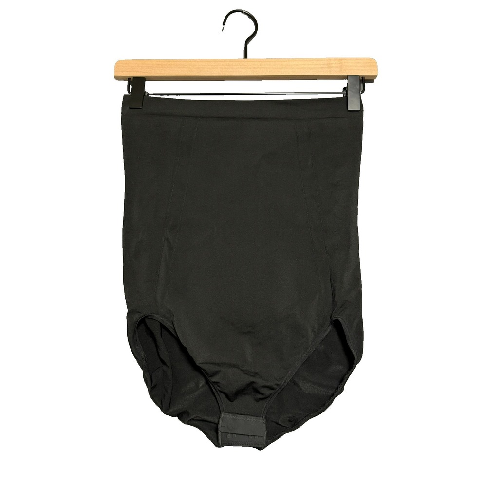 Spanx OnCore High Waisted Briefs Shapewear Black Firm Control Plus Size XL Cozy